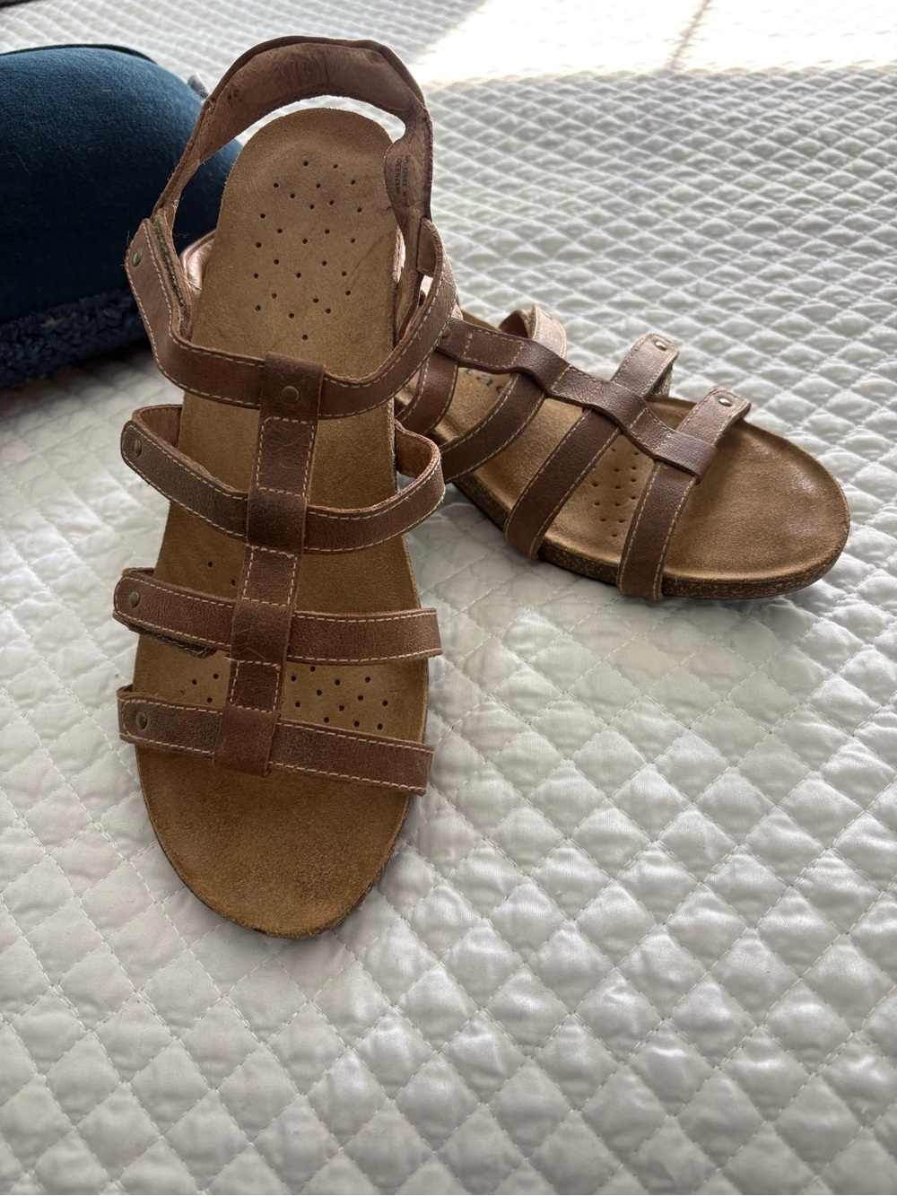 Taos Footwear Brown Strappy Leather Sandals